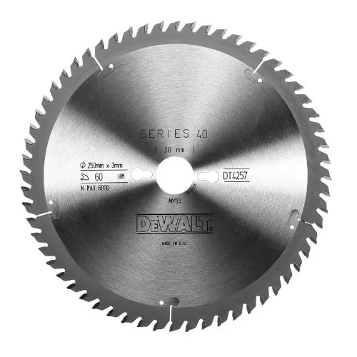 Cirkelsågklinga DEWALT SERIE 40 Trä, Alu, PVC