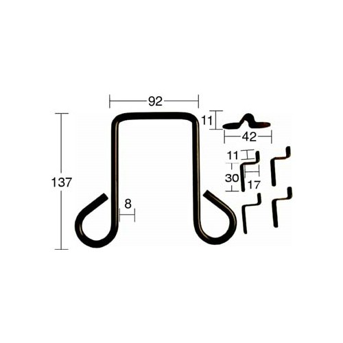 Grindklinka HABO 2290