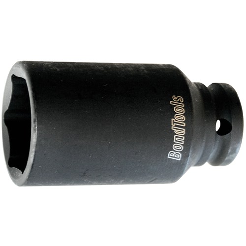 Krafthylsa 1/2" 6-kant mm BONDTOOLS BT12110 lång