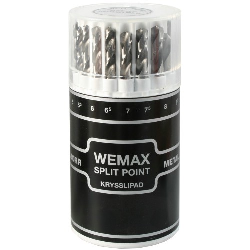 Borrsats WEMAX 1-10/0.5 mm slipad