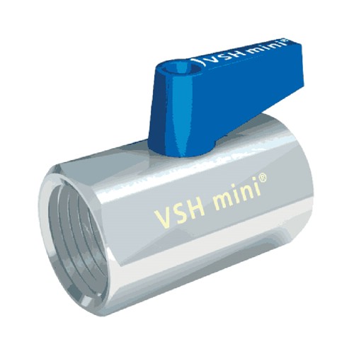 Kulventil VSH Mini inv.gänga/inv.gänga