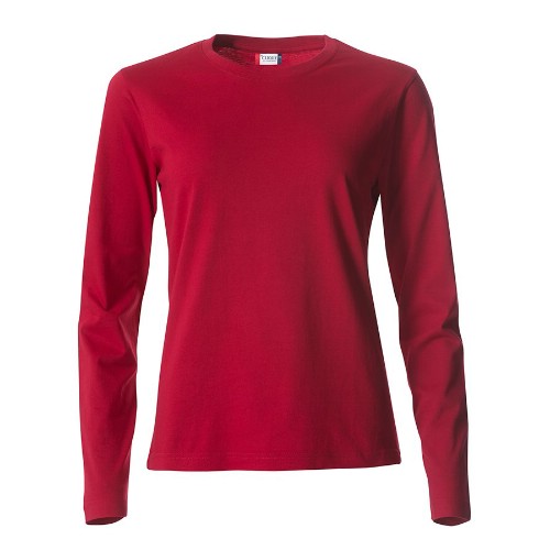 T-shirt CLIQUE Basic-T Dam Lång ärm