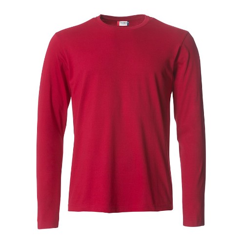 T-shirt CLIQUE Basic-T Herr Lång ärm
