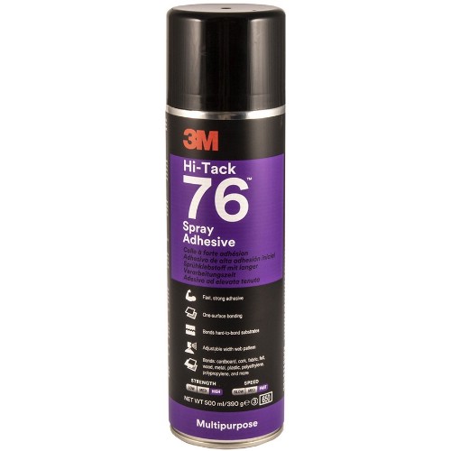 Spraylim 3M 76 Lång öppentid
