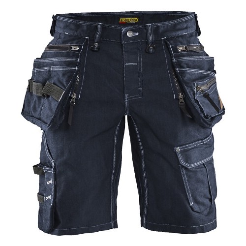 Hantverksshorts BLÅKLÄDER 19921141 X1900 Stretch