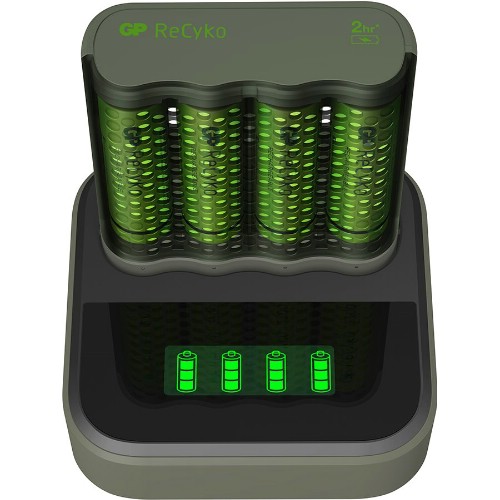 Batteriladdare GP ReCyko Speed M451 + laddstation D451 Batteriladdare GP ReCyko Speed M451 + laddstation D451