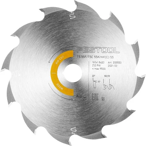 Cirkelsågklinga FESTOOL Wood Rip Cut