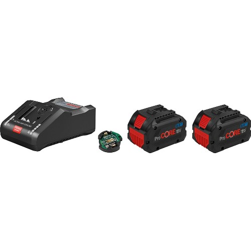 Laddare- och batteripaket BOSCH ProCore 2x18 V 8,0 Ah Li-Ion + GCY 42