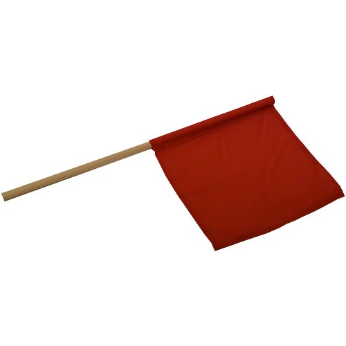 Varningsflagga röd