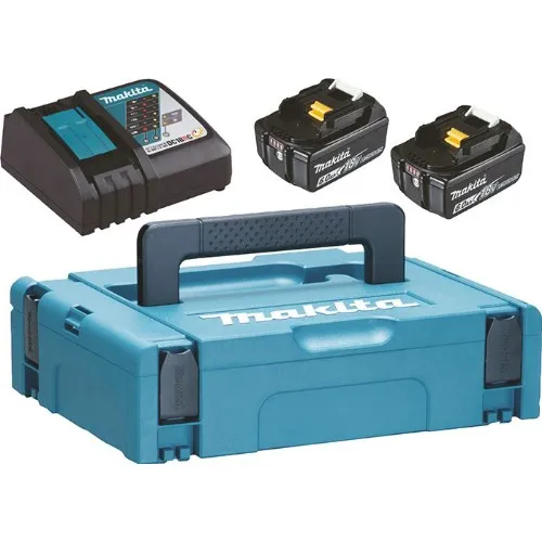 Laddare- och batteripaket MAKITA 2x18 V 6,0 Ah Li-Ion