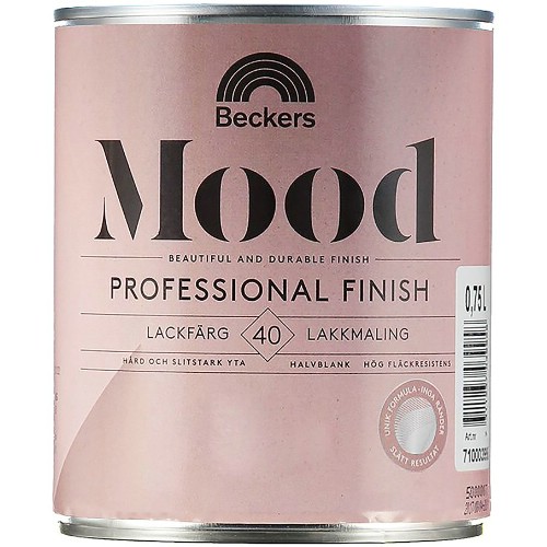 Lackfärg BECKERS halvblank 40 Mood