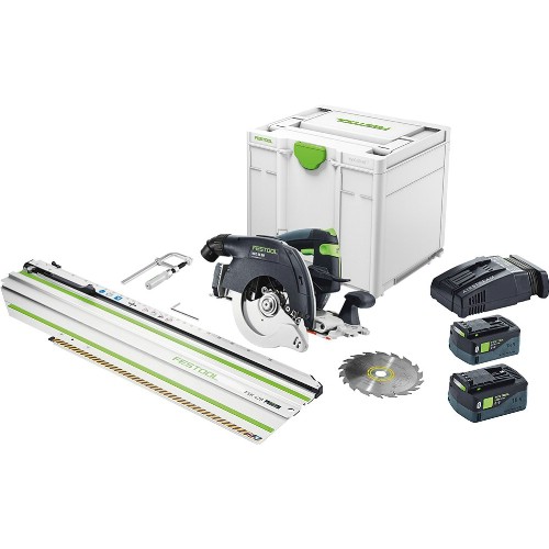 Cirkelsåg FESTOOL HKC 55 5,0 EBI-Set-FSK 420 18 V Cirkelsåg FESTOOL HKC 55 5,0 EBI-Set-FSK 420 18 V