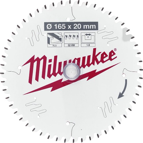 Cirkelsågklinga MILWAUKEE Cirkelsåg Alu Thin Kerf