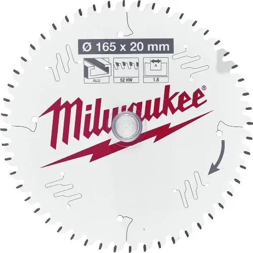 Cirkelsågklinga MILWAUKEE Cirkelsåg Alu Thin Kerf