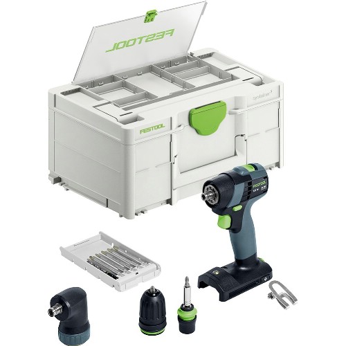 Borrskruvdragare FESTOOL TXS 18-Basic-Set 18 V utan batteri Borrskruvdragare FESTOOL TXS 18-Basic-Set 18 V utan batteri