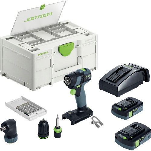 Borrskruvdragare FESTOOL TXS 18 C 3,0-Set 18 V Borrskruvdragare FESTOOL TXS 18 C 3,0-Set 18 V