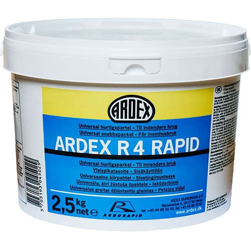 Snabbspackel ARDEX R4 Rapid inomhus