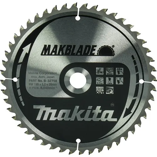 Cirkelsågklinga MAKITA Makblade Trä