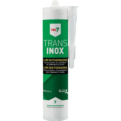 Lim-, tät- och fogmassa TEC7 Trans Inox