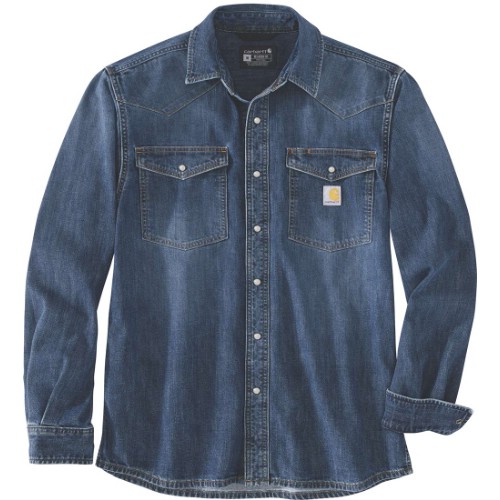 Skjorta CARHARTT 106429 denim