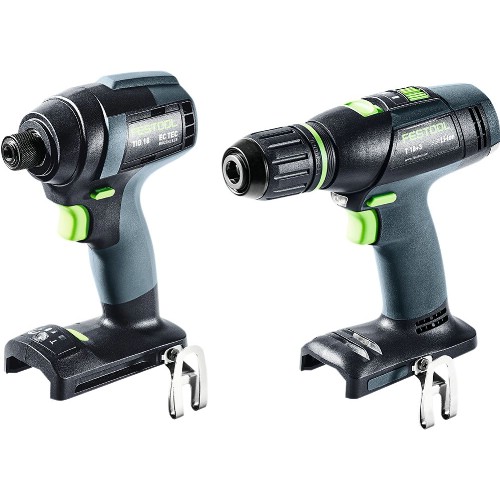 Kombipaket FESTOOL TID 18 Basic-Set T18 18 V utan batteri